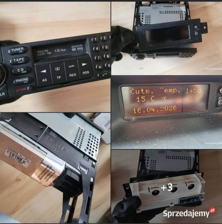 Radio CCRT700 wyświetlacz telefon ZESTAW Lublin