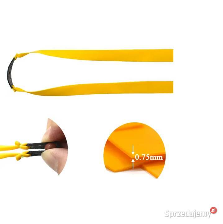 ZAPASOWA Guma do procy mocna płaska GUMKA GUMKI Sporty strzeleckie i myślistwo Nowy Sącz