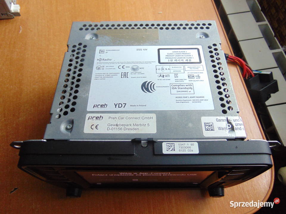 radio nawigacja MIB STD2 PQ vw golf VI V małopolskie