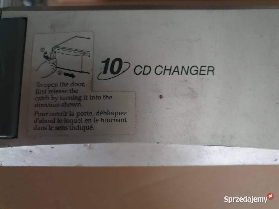 Zmieniarka CD Sony radio samochodowe z panelem Andrychów