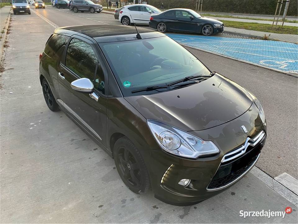 DS3 cabrio 1 właściciel nowości 108 manualna Kielce sprzedam
