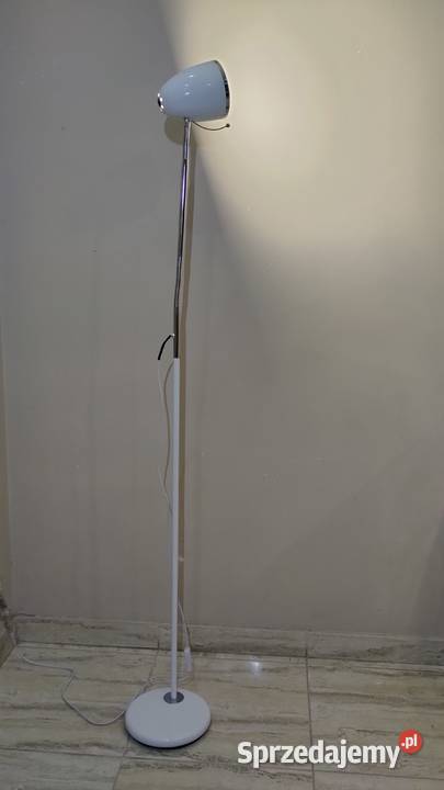 Lampa podłogowa biała wysokość 135 kujawsko-pomorskie Lipno
