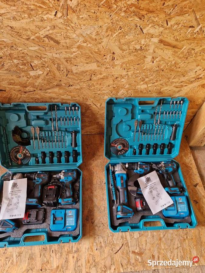 Zestaw narzędzi akumulatorowych WKRĘTARKA