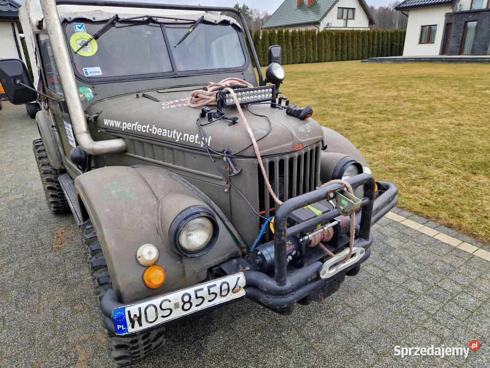 Gaz 69 zmota patrol 4x4 Rok produkcji 1957 Ostrołęka