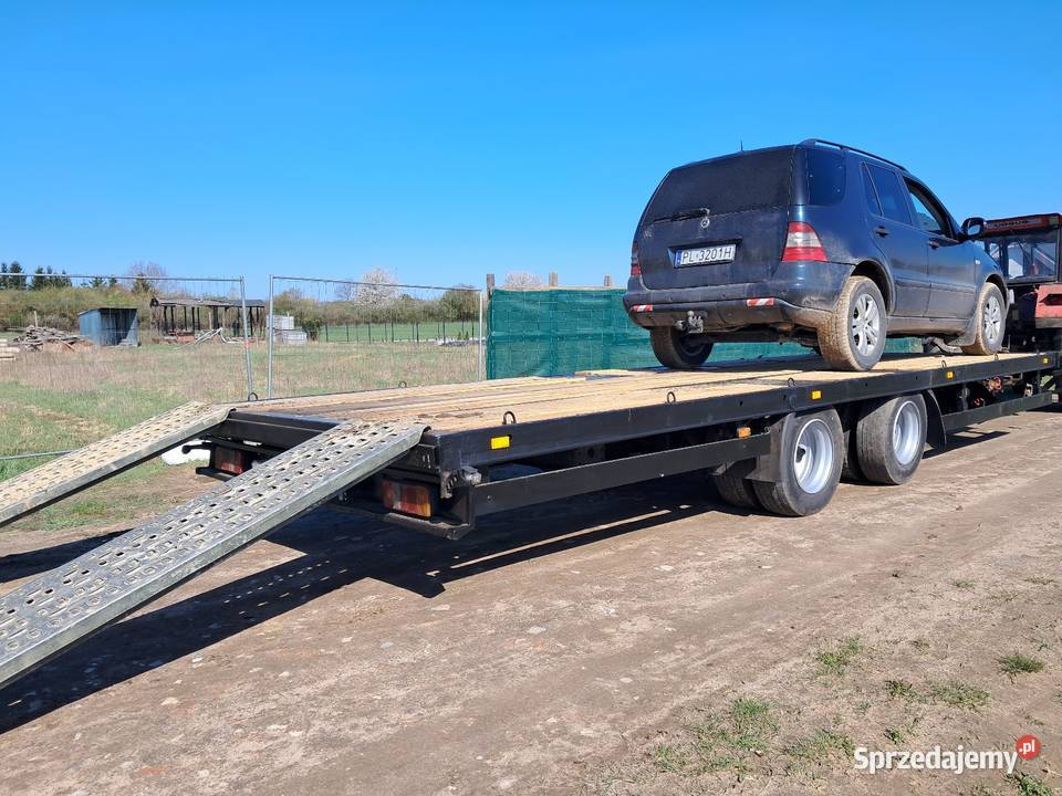 Przyczepa Kogel Tandem Laweta Najazd Platforma Gorzów Wielkopolski