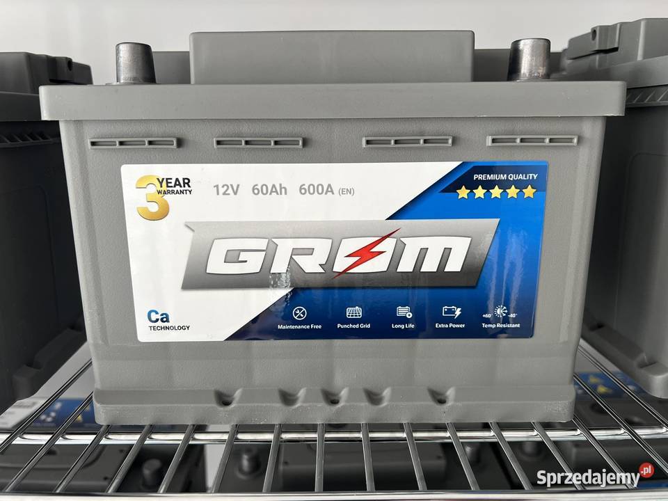 grom 60ah nowy Piekary Śląskie sprzedam