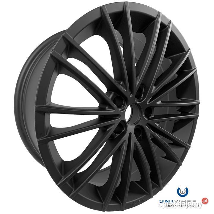 Alufelgi Uniwheels 8x18 5x112 Czarny Mat Premium Średnica 18" Oświęcim sprzedam