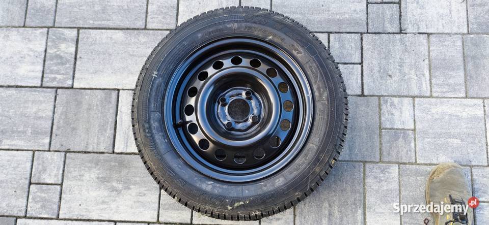 Felga 55x14 z oponą nieużywaną Goodyear GT2 Sochaczew sprzedam