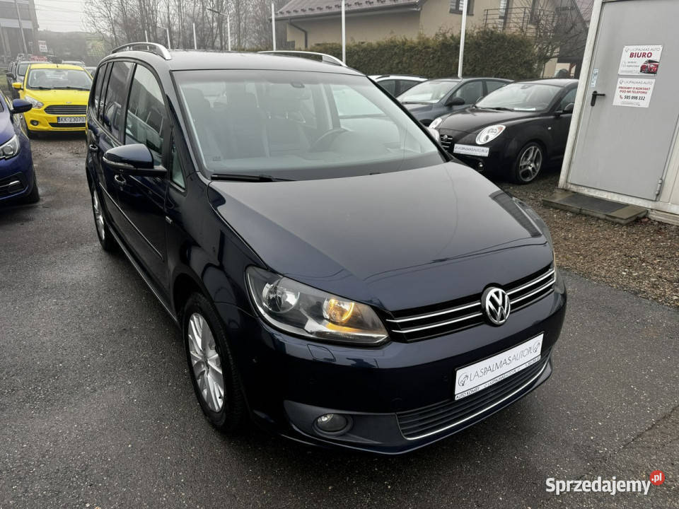 Volkswagen Touran Raty Zamiana Gwarancja niski wielofunkcyjna kierownica Gdów sprzedam