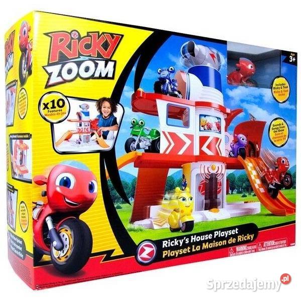 Motor Motocykl Ricky Zoom Baza z Dźwiękiem Mogilany