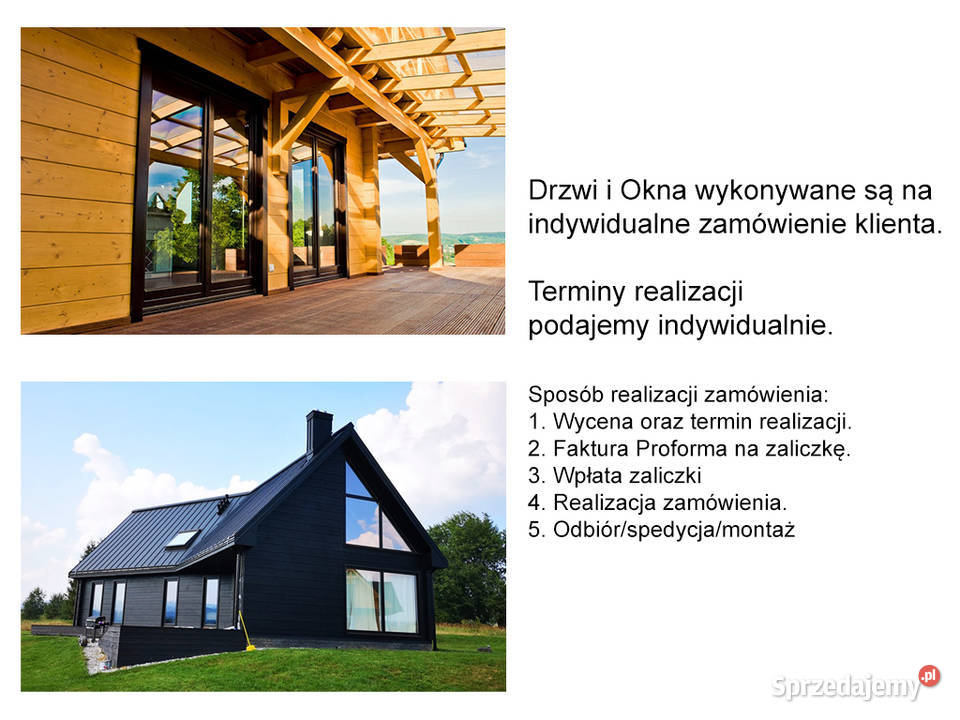 DRZWI WEJŚCIOWE ZEWNĘTRZNE DREWNIANE CLASSIC 9 Mszana Dolna