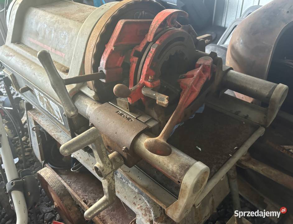 Gwintownica stacjonarna Ridgid 1224 Gwinciarka Kłobuck
