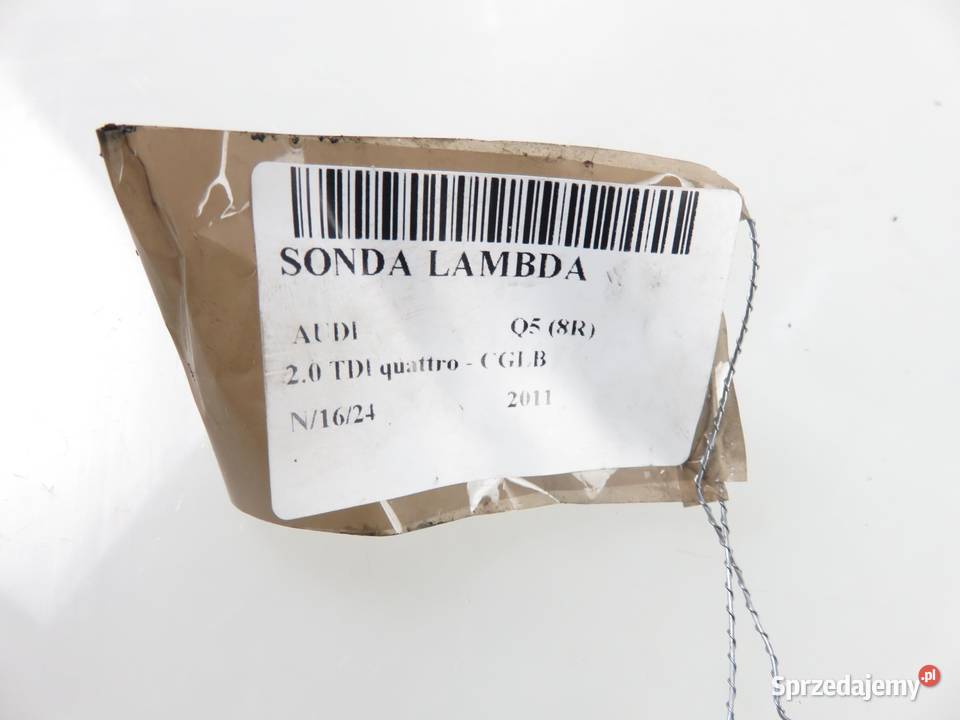 SONDA LAMBDA AUDI Q5 20 TDI 8R0906262 0281004185 osobowe sprzedam