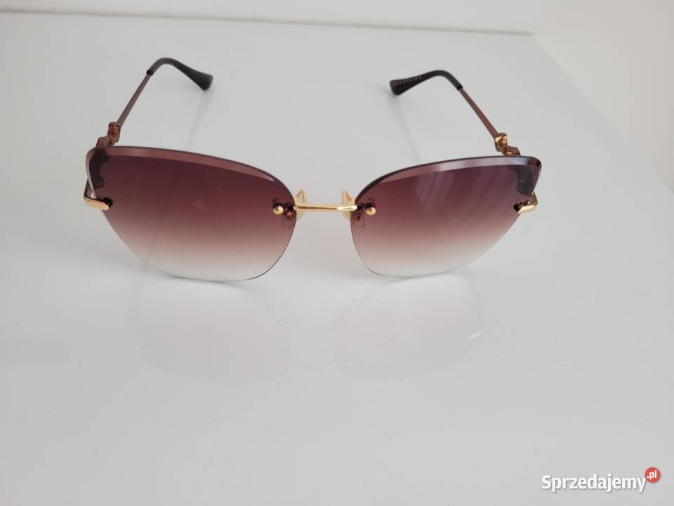 Brązowe okulary przeciwsłoneczne małopolskie Liszki