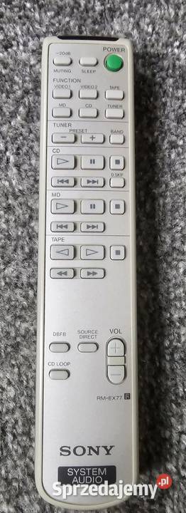 Pilot Sony audio RMEX77 sprawny wysyłka