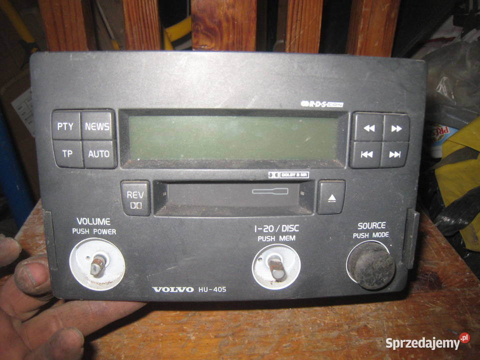Radio oryginalne 2 DIN volvo hu405 hu405 s40 v40 Fabryczne sprzedam