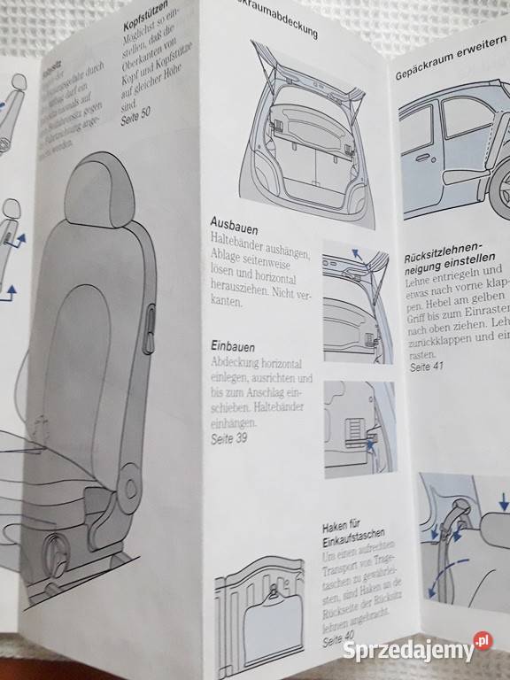 Ford Ka instrukcja obsługi 2 prospekt ulotka Piotrków Trybunalski sprzedam