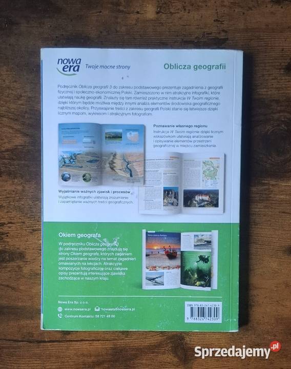 Podręcznik Oblicze geografii 3 Nowa Era Zakres ISBN 9788326742309 wielkopolskie Drawsko