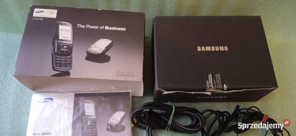 Akcesoria do telefonu Samsung SGHD600 Zielona Góra