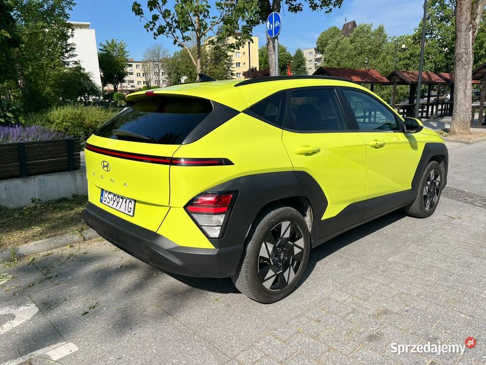 Hyundai Kona Piękny kolor Perfekcyjny stan żółty