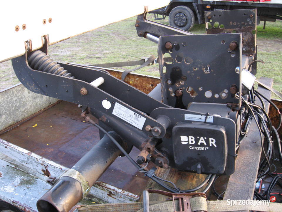 Winda załadowcza podest ruchomy Bar Cargolift Krasnystaw sprzedam