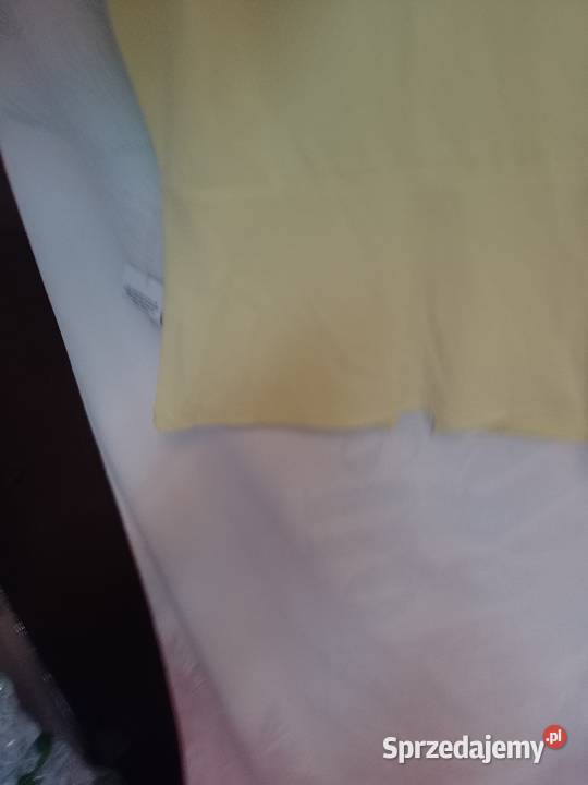 4042 ASOS Design Żółta kamizelka letnia z z dekoltem