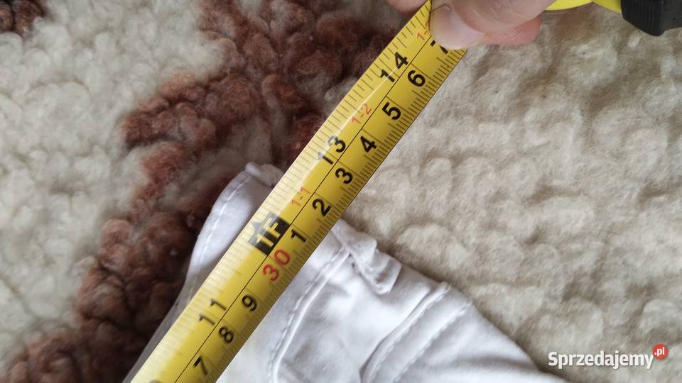 spodnie damskie białe rozmiar 36 sinsay wielkopolskie Poznań sprzedam