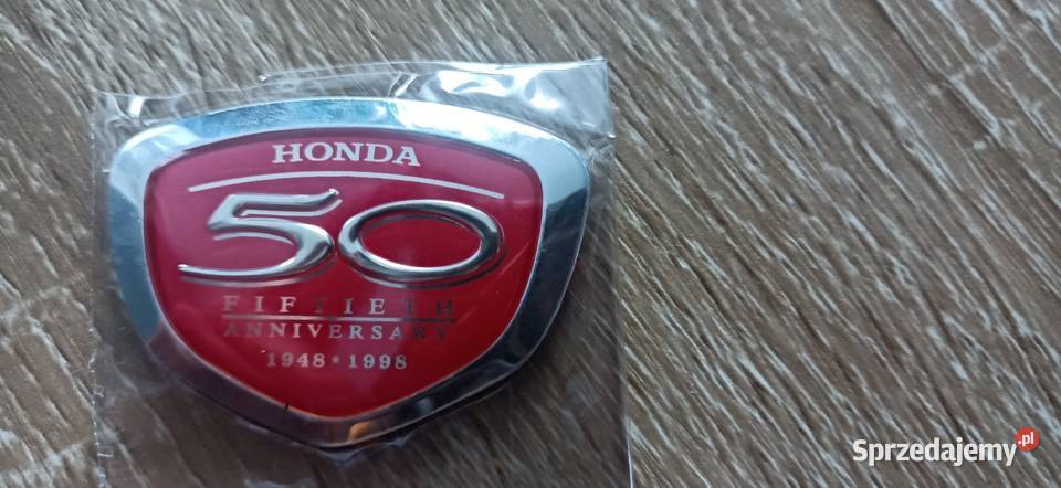 naklejka emblemat na 50lecie motocykla Honda Naklejki zachodniopomorskie Koszalin