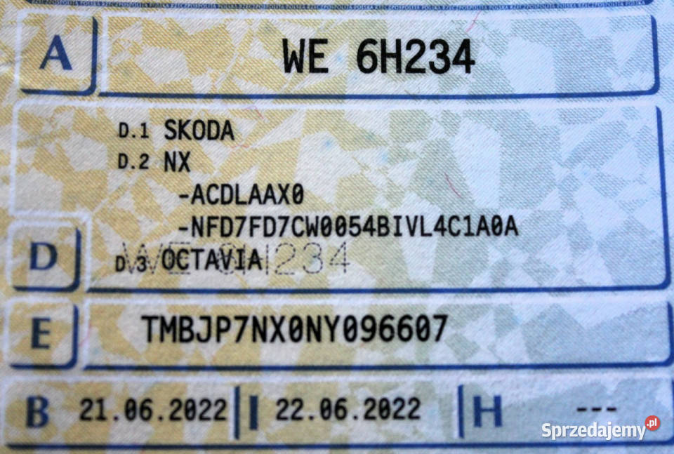 koda Octavia Mild Hybrid DSG SalonPL FV23 wspomaganie kierownicy Sokołów