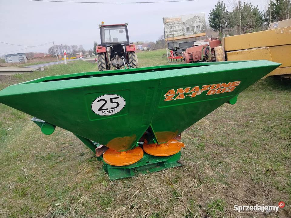 Rozsiewacz nawozu amazone 600 zaf604 Żelazówka