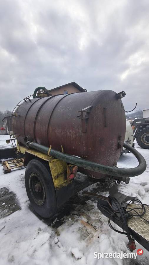 Beczka asenizacyjna 8000 litrów Pozostałe Wolbrom sprzedam