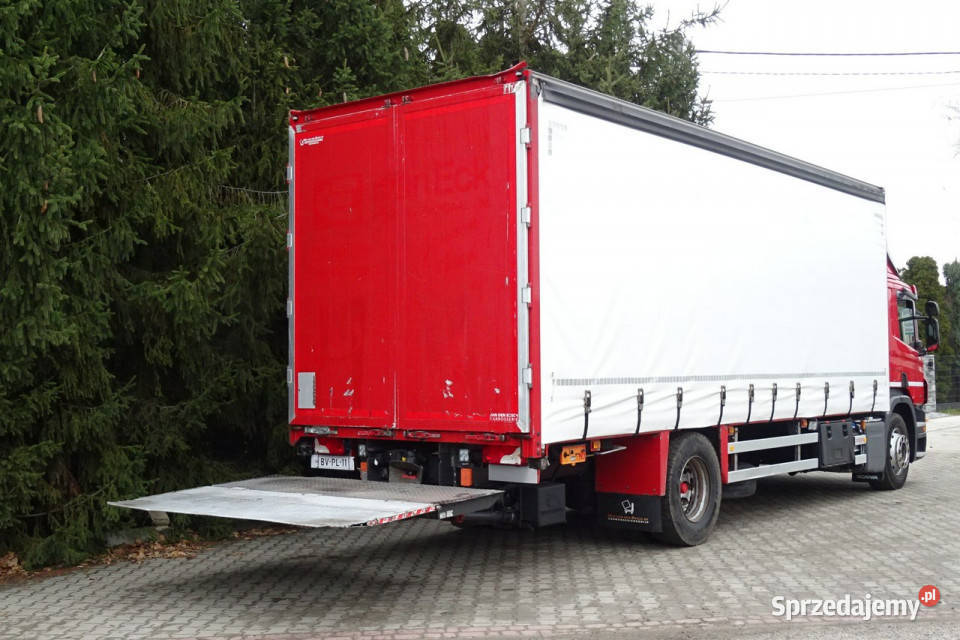 Scania P250 Euro 6 sypialna firanka wys260 winda
