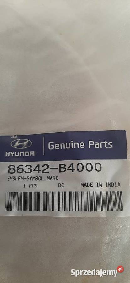 Emblemat Hyundai I 10II 20132020 przód osobowe Świechocin