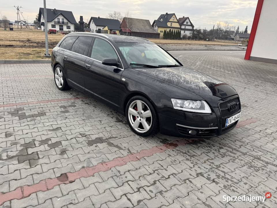 Audi A6 C6 30 tdi 2005r quattro Sline alkantera 225KM małopolskie Jabłonka