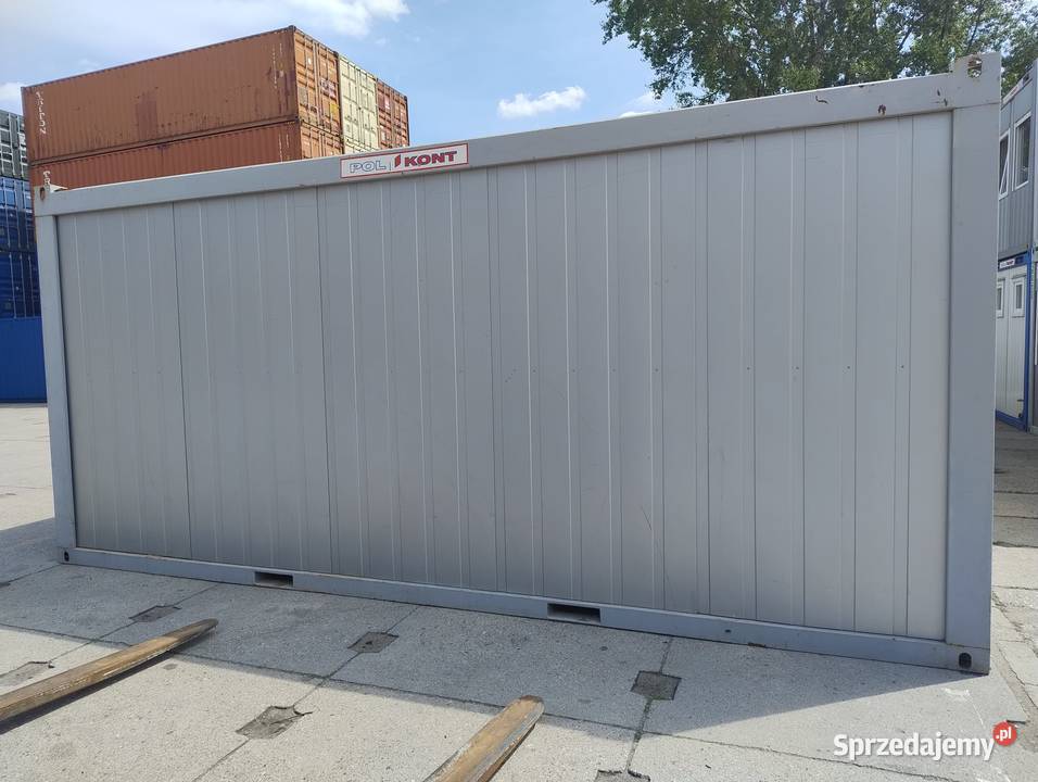 SPRZEDAM kontener biurowy 25 x6 m OKAZJA Pozostałe Wołomin