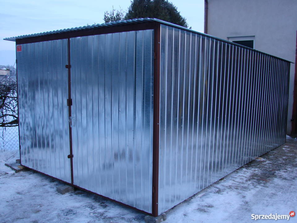 Garaz blaszak 3x5 1280zltransport montaz raty Piotrków Trybunalski