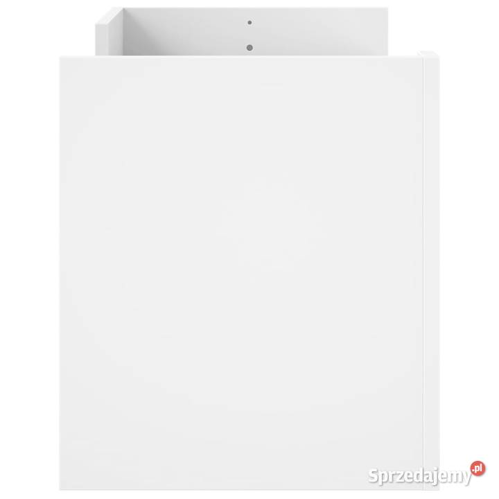 Szafka pod TV biała 100x35x40 materiał RTV Warszawa