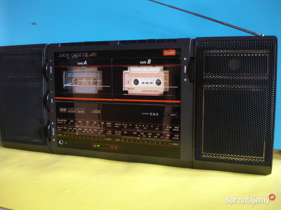Radiomagnetofon ITTGRAETZ JOKER CASETTE 410 Zielona Góra