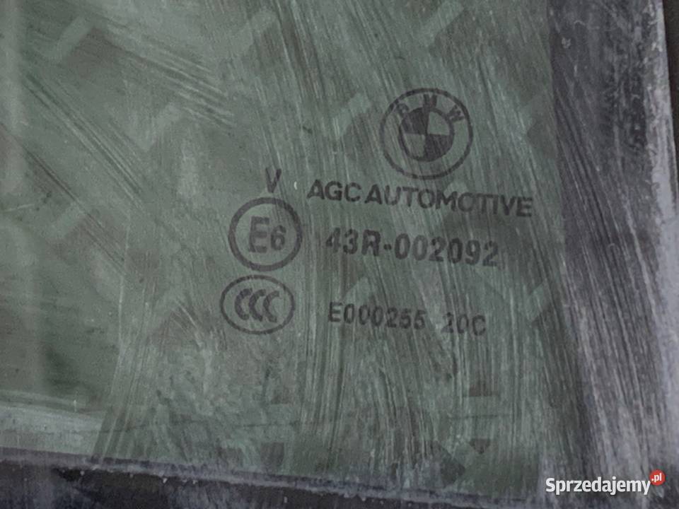 SZYBA PRAWY TYŁ TRÓJKĄTNA BMW G30 SedanLimuzyna podkarpackie sprzedam