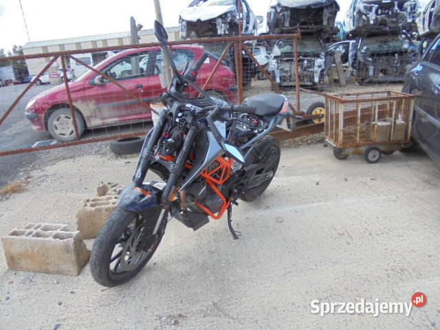 KTM 125 Duke KTM GC447 Łódź