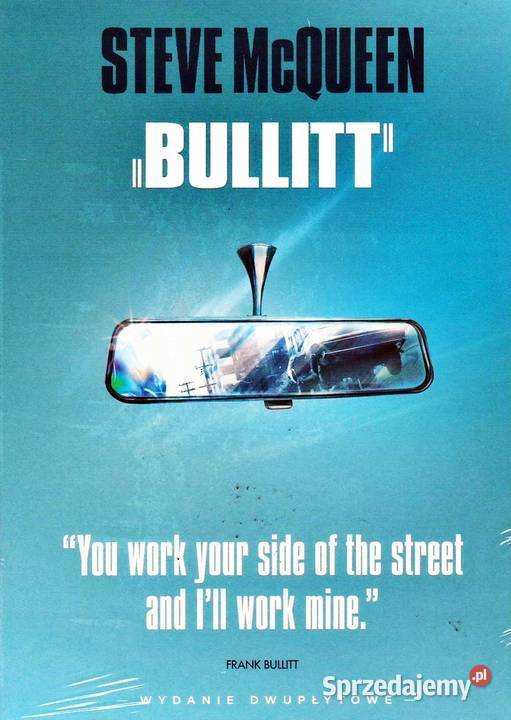 BULLITT STEVE McQUEEN WYDANIE DWUPŁYTOWE Kalisz