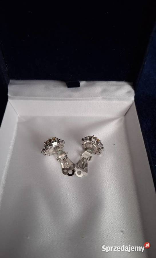 Sprzedam zestaw naszyjnik i klipsy z Lublin