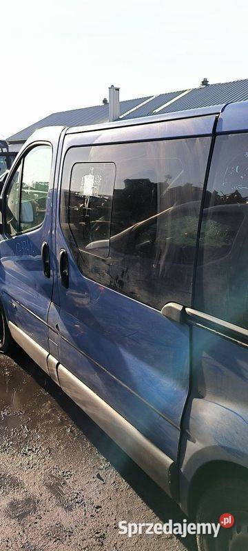 DRZWI PRZESUWNE LEWE RENAULT TRAFIC II Lipno