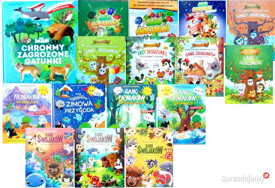 Gang Biedroniaków Zestaw kilka serii Biała Podlaska