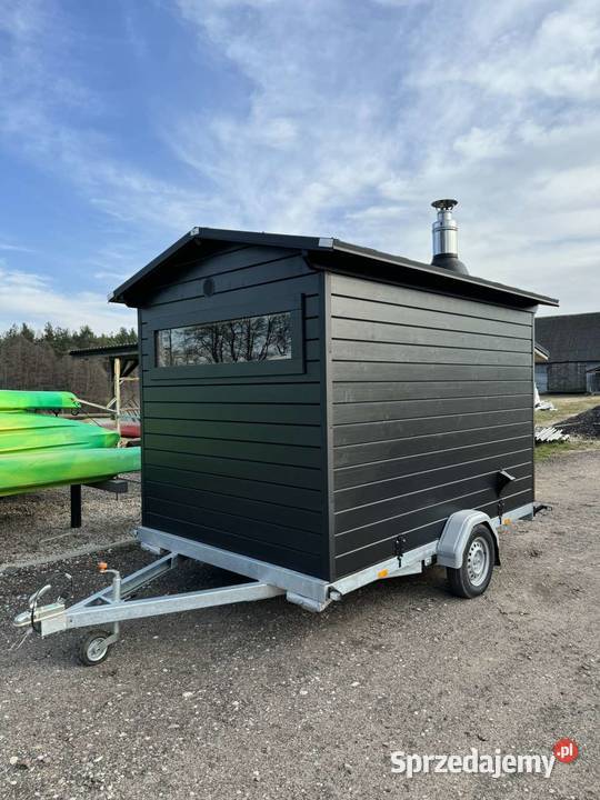 Mobilna Sauna Gotowy Biznes Sauna do Wynajęcia Olecko