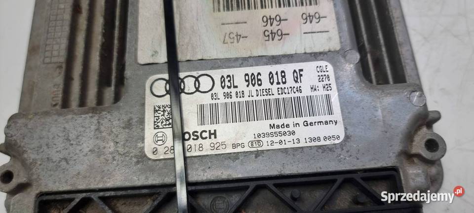 KOMPUTER AUDI A6 C7 osobowe