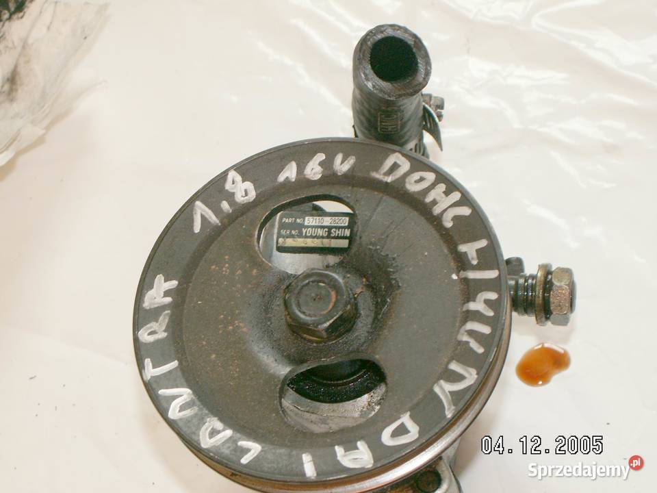 Hyundai Lantra pompa wspomagania 18 16v dohc Siechnice