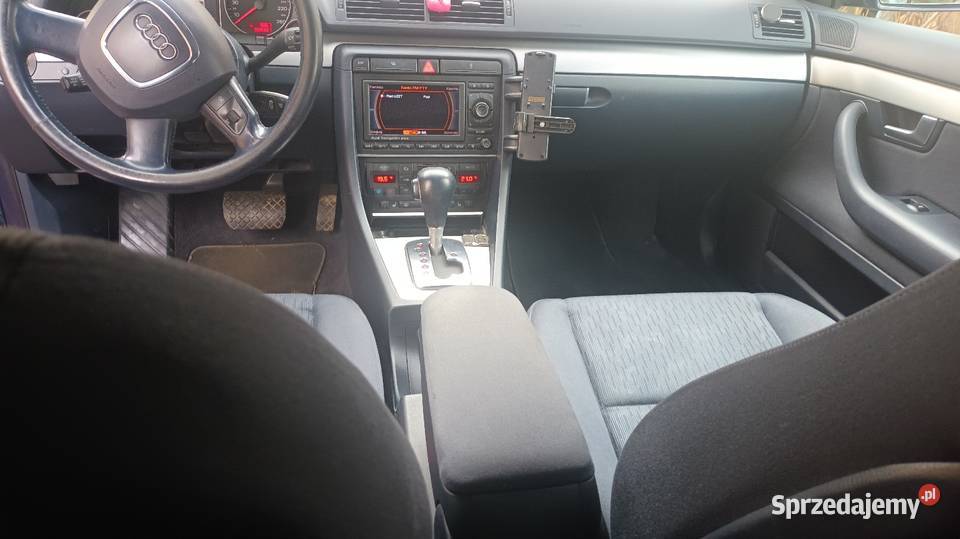 Zamiana Audi A4 B7 Lodówka Navi Parktroniki granatowy A4 Kamienna Góra