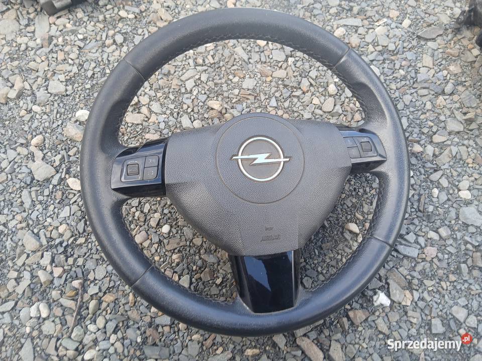 Kierownica skórzana multifunkcyjna Opel Zafira B Rok produkcji 2006 Radłów sprzedam