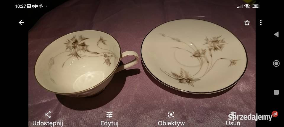 Stara duża filiżanka porcelana Heinrich Selb